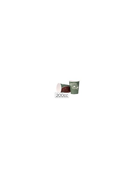 VASO TERMICO CARTON 200 CC PQ.50 UDS.