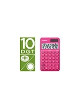 CALCULADORA CASIO SL-310UC-RD BOLSILLO 10D.TAX +/- TECLA DOBLE CERO 2