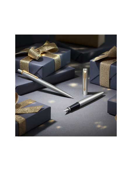 JUEGO PARKER DUO JOTTER ACERO GT BOLIGRAFO+PLUMA
