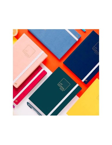 CUADERNO QUO VADIS INFINITE DOTS 15X21 CM 224H. T.SIMILPIEL AZ