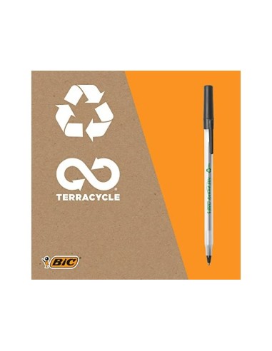 BOLIGRAFO BIC ECOLUTIONS ROUND STIC AZ.