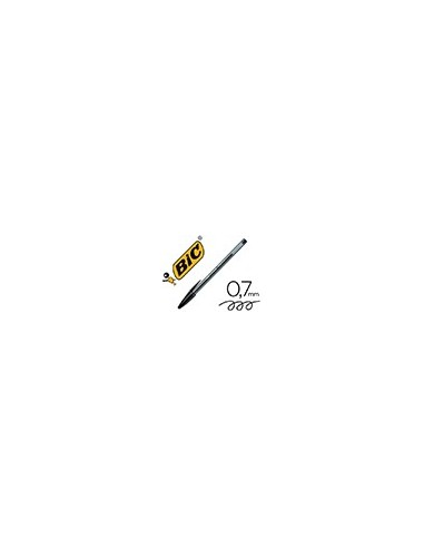 BOLIGRAFO BIC CRISTAL ULTRAFINE PUNTA FORMA AGUJA 0,7MM NG.