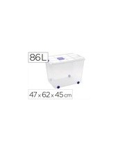 CONTENEDOR PLASTICO PLASTICFORTE 86LT.N 8 TPTE.T.470X620X450 MM 2