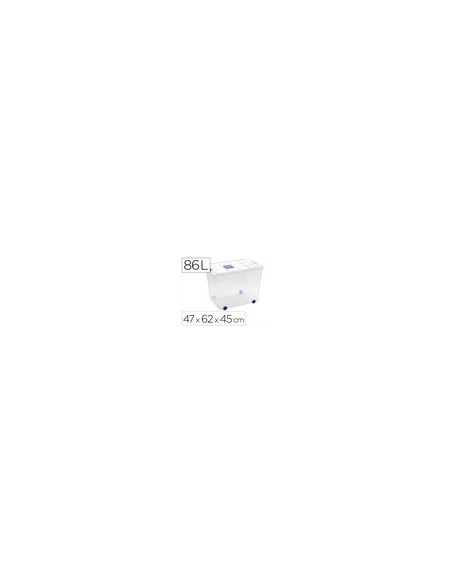 CONTENEDOR PLASTICO PLASTICFORTE 86LT.N 8 TPTE.T.470X620X450 MM
