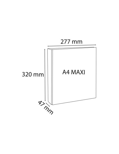 CARPETA EXACOMPTA CANGURO 2A 30MM A4+ CARTON FORRADO PP PERSO.3 BOL.