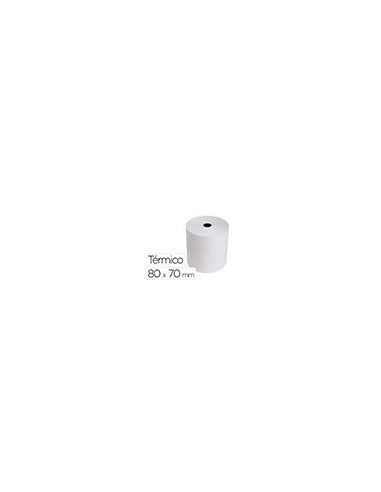 ROLLO SUMADORA EXACOMPTA TERMICO 80MM.X 80MM.55 G/M2 SIN BISFENOL A