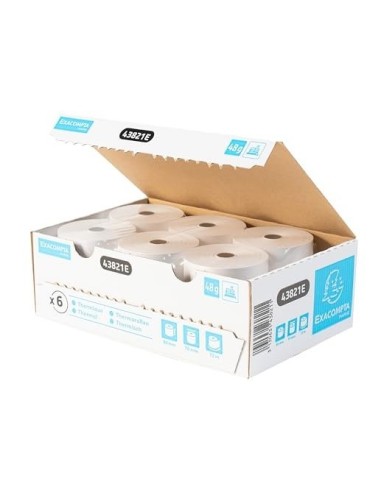 ROLLO SUMADORA EXACOMPTA TERMICO 80MM.X 80MM.55 G/M2 SIN BISFENOL A