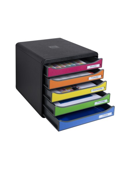 FICHERO SOBREMESA EXACOMPTA BIG-BOX PLUS CLASSIC 5 CAJONES MULTI.