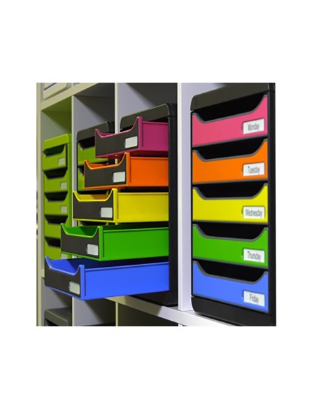 FICHERO SOBREMESA EXACOMPTA BIG-BOX PLUS CLASSIC 5 CAJONES MULTI.