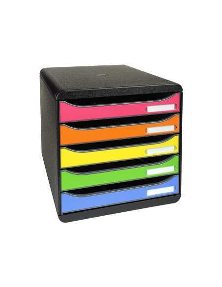 FICHERO SOBREMESA EXACOMPTA BIG-BOX PLUS CLASSIC 5 CAJONES MULTI.
