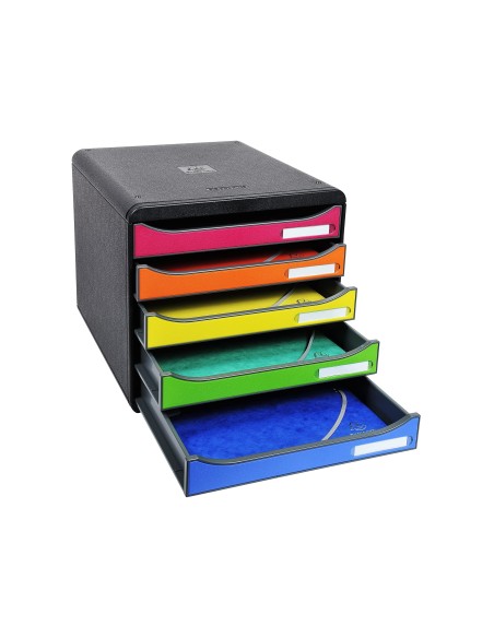 FICHERO SOBREMESA EXACOMPTA BIG-BOX PLUS CLASSIC 5 CAJONES MULTI.