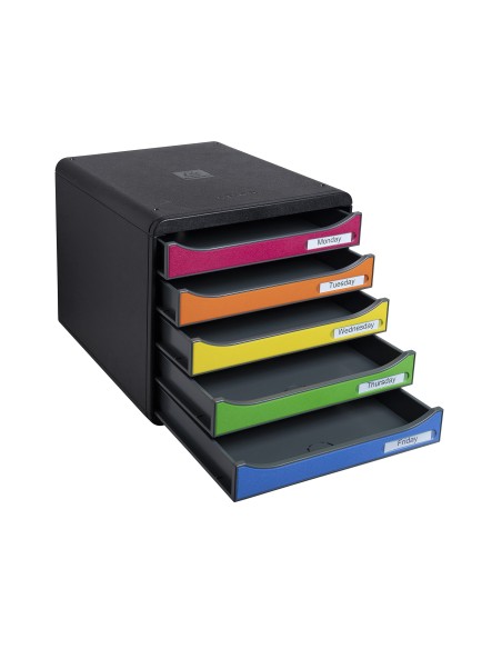 FICHERO SOBREMESA EXACOMPTA BIG-BOX PLUS CLASSIC 5 CAJONES MULTI.