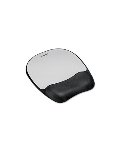 ALFOMBRILLA FELLOWES REPOSAMUÑECAS MEMORY FOAM PLATA 230X196X20MM