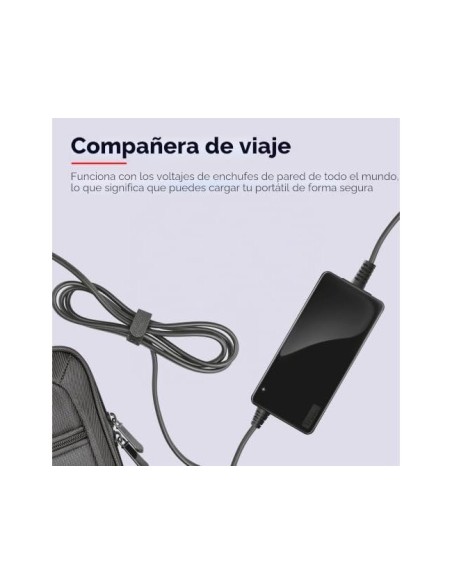ADAPTADOR CORRIENTE TRUST PORTATIL CHARGER 19V-70W 6 CONECTORES