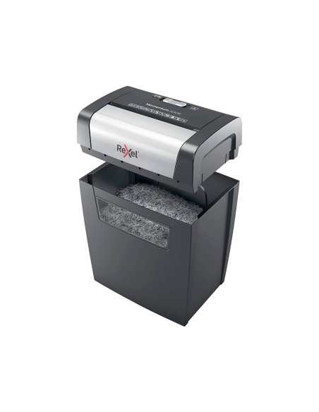 DESTRUCTORA REXEL MOMENTUM X308 CORTE 8H. DESTRUYE GRAPAS CLIPS 15 T
