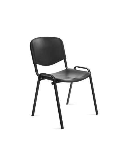 SILLA ROCADA CONFIDENTE ESTRUCTURA MET.RESPALDO ASIENTO POLIMERO NG.