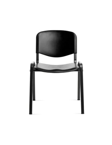 SILLA ROCADA CONFIDENTE ESTRUCTURA MET.RESPALDO ASIENTO POLIMERO NG.
