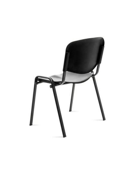 SILLA ROCADA CONFIDENTE ESTRUCTURA MET.RESPALDO ASIENTO POLIMERO NG.