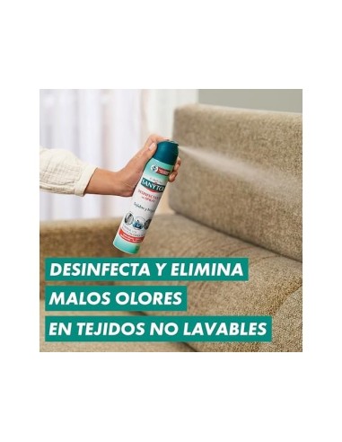 AMBIENTADOR SANYTOL DESINFECTANTE HOGAR TEJIDOS SPRAY BOTE 300 ML