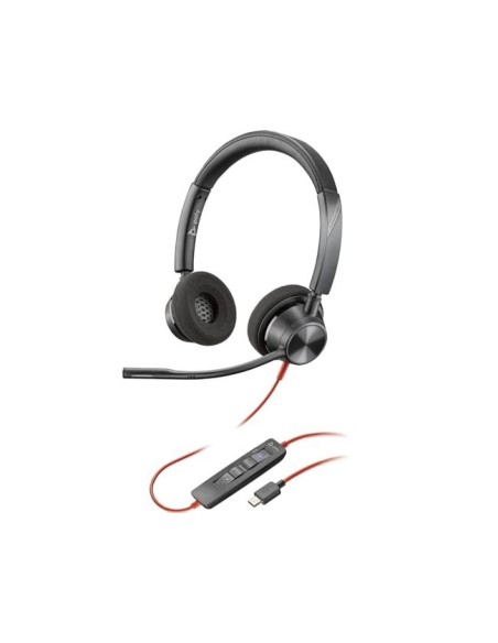 AURICULAR PLANTRONICS NG.WIRE 3320 DIAD BIAURAL USB-A MICRO 8X219AA
