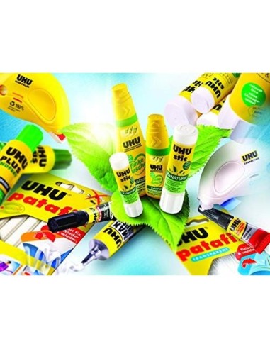 PEGAMENTO UHU ESPECIAL TEXTIL TUBO 20GR.EN BLISTER
