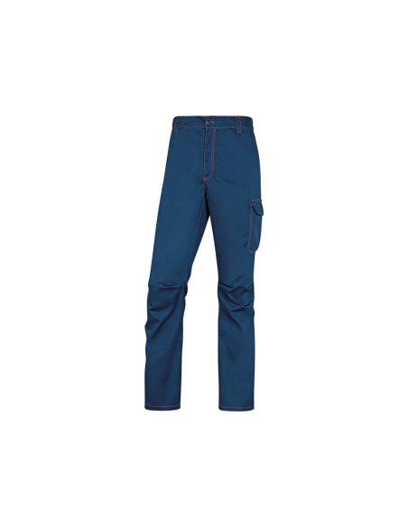 PANTALON TRABAJO DELTAPLUS CINTURA ELASTICA 5 BOL. AZ.MAR./NJ. T. XXL