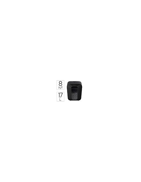 DESTRUCTORA FELLOWES LX-45 CORTE 8 H P4 GRAPAS CLIPS Y