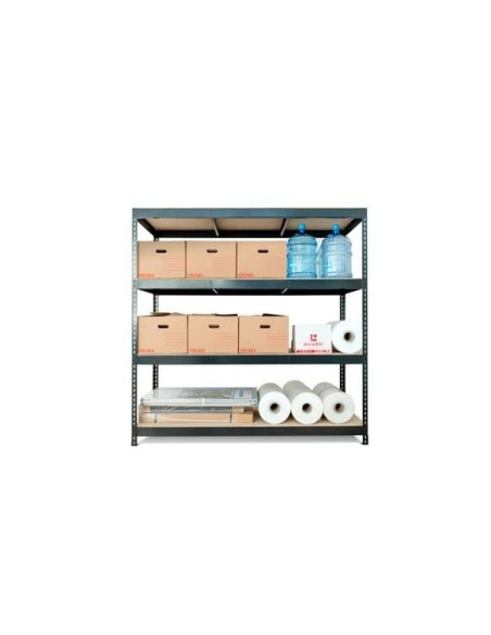 ESTANTERIA MET.AR STOCKER 200X200X70 CM 4 EST.450 KG SIN TORNILLOS