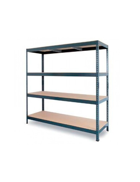 ESTANTERIA MET.AR STABIL XL 200X150X60 CM 4 EST.500 KG SIN TORNILLOS