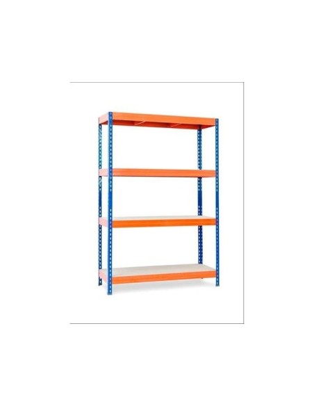 ESTANTERIA MET.AR STABIL XL 200X150X60 CM 4 EST.500 KG SIN TORNILLOS