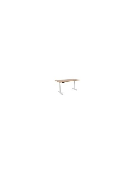 MESA ROCADA REG.ELECTRICA 129 CM ESTRUCTURA ACERO TABLERO 160 CM ROBL