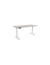 MESA ROCADA REG.ELECTRICA 129 CM ESTRUCTURA ACERO TABLERO 180 CM GRIS 2