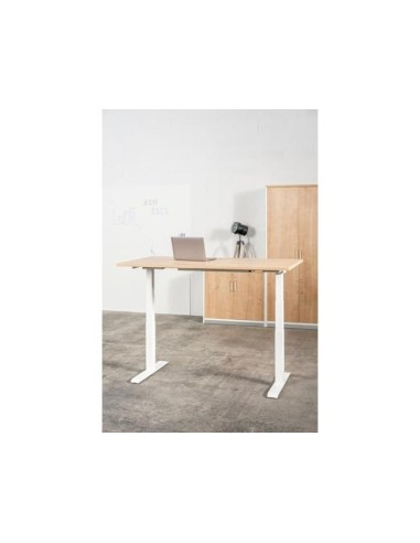 MESA ROCADA REG.ELECTRICA 129 CM ESTRUCTURA ACERO TABLERO 180 CM BL.