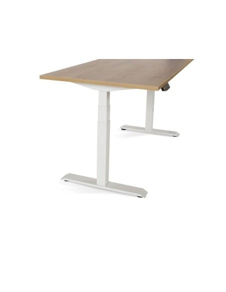 MESA ROCADA REG.ELECTRICA 129 CM ESTRUCTURA ACERO TABLERO 180 CM BL.