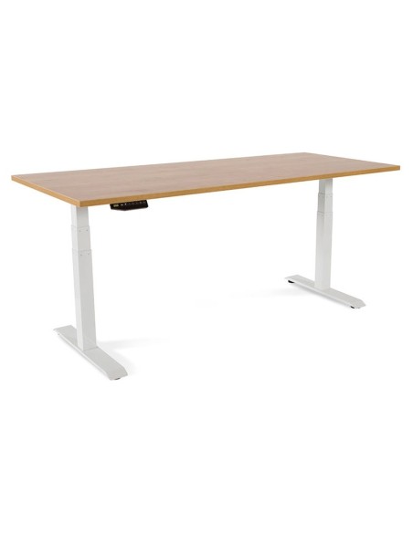 MESA ROCADA REG.ELECTRICA 129 CM ESTRUCTURA ACERO TABLERO 180 CM ROBL
