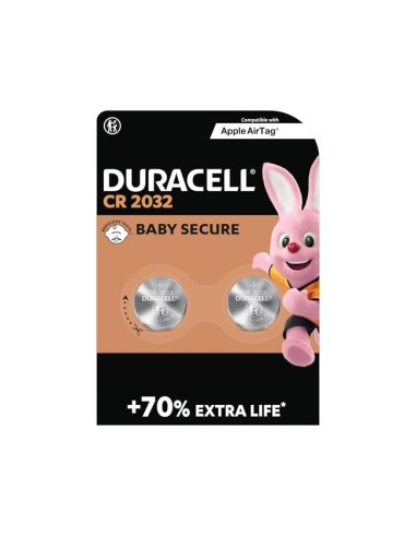 PILA DURACELL ALCALINA BOTON CR2032 BLISTER 2 UD.