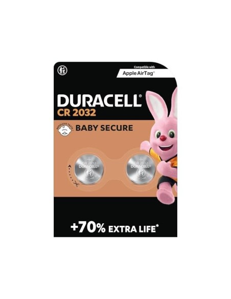 PILA DURACELL ALCALINA BOTON CR2032 BLISTER 2 UD.