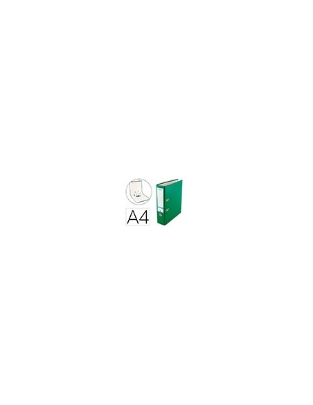 ARCHIVADOR PALANCA ELBA TOP CARTON COMPACTO PP. RADO A4 L.80MM VE.