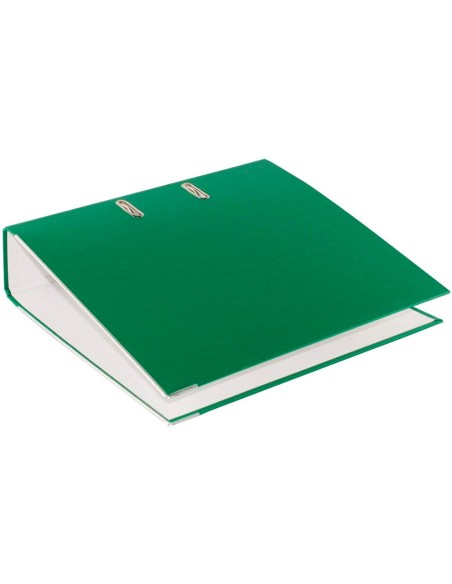 ARCHIVADOR PALANCA ELBA TOP CARTON COMPACTO PP. RADO A4 L.80MM VE.