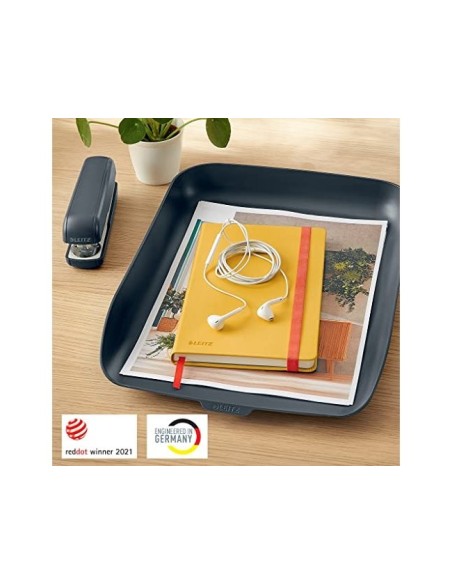 BANDEJA PLAST.LEITZ COSY GRIS 268X126X358MM