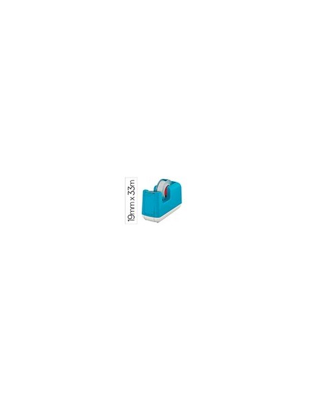 PORTARROLLO LEITZ COSY PLAST.CINTAS 33MT.AZ.