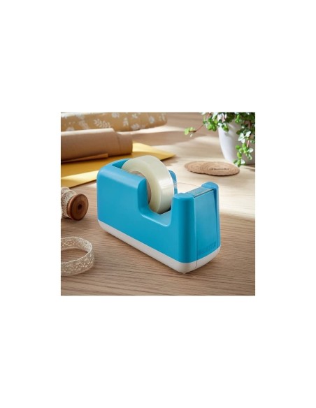 PORTARROLLO LEITZ COSY PLAST.CINTAS 33MT.AZ.