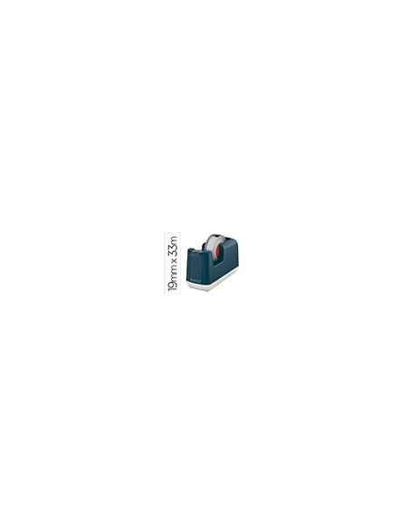 PORTARROLLO LEITZ COSY PLAST.CINTAS 33MT.GRIS