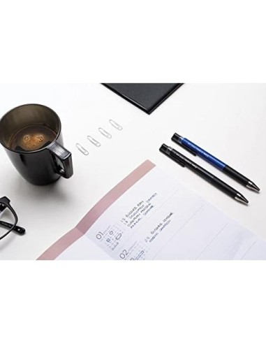 BOLIGRAFO PILOT SYNERGY POINT RETRACTIL SUJECION CAUCHO GEL 0,5MM AZ.