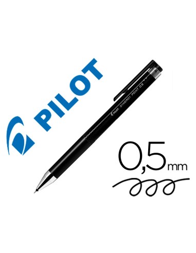 BOLIGRAFO PILOT SYNERGY POINT RETRACTIL SUJECION CAUCHO GEL 0,5MM NG.