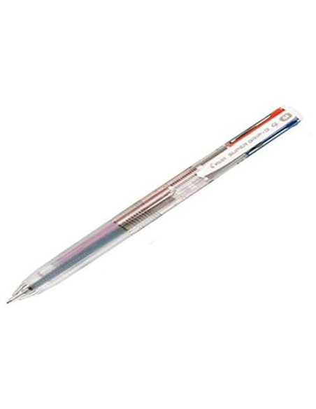 BOLIGRAFO PILOT SUPER GRIP G 4 RETRACTIL SUJECION CAUCHO CUERPO COLOR