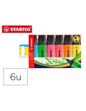 ROTULADOR STABILO BOSS FLUORESCENTE 70  6 UD.SURT.