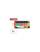 ROTULADOR STABILO BOSS FLUORESCENTE 70  8 UD.SURT. 2