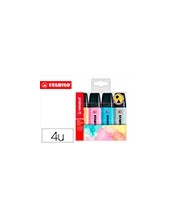 ROTULADOR STABILO BOSS FLUORESCENTE 70 PASTEL  4 UD.SURT. 2