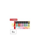 ROTULADOR STABILO BOSS FLUORESCENTE 70 PASTEL  8 UD.SURT. 2